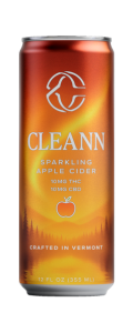 CLEANN THC-Infused Sparkling Apple Cider